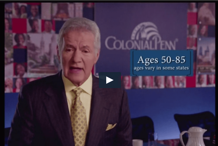 colonial penn life insurance guaranteed acceptance plan for ages 50 to 85