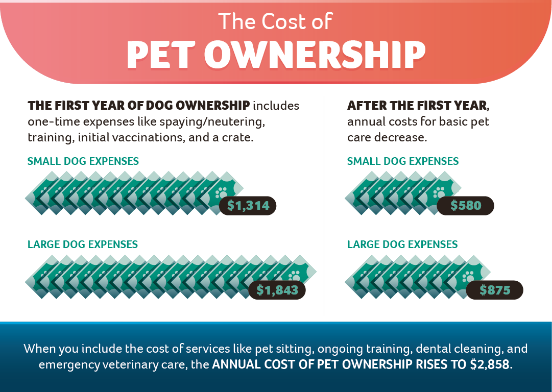 The cost of pet ownership